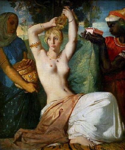 Theodore Chasseriau The Toilette of Esther